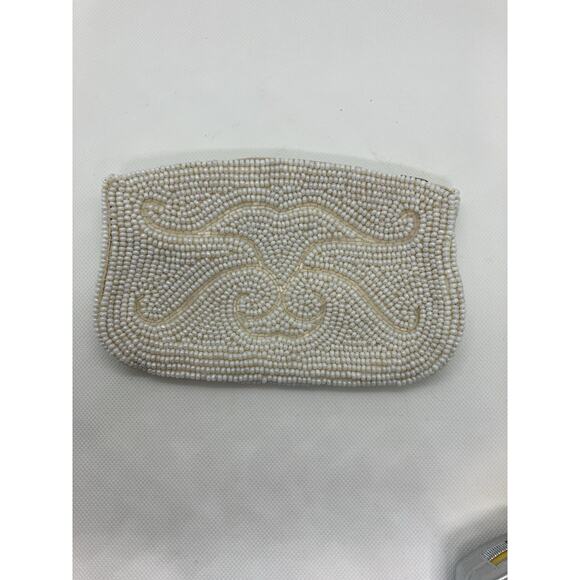 Vintage Beaded Purse By Debbie Made In Japan Evening Prom Bride Wedding - Picture 1 of 11